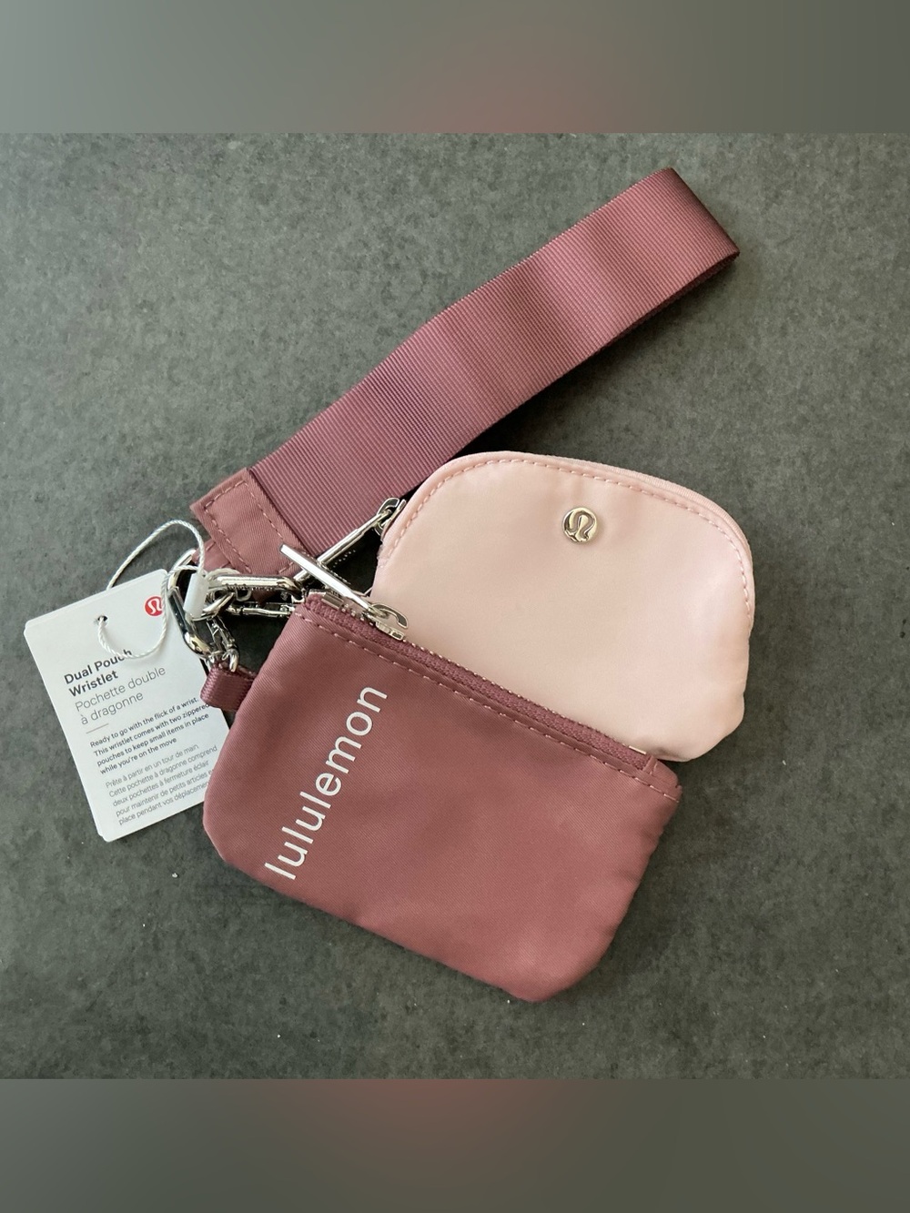 lululemon athletica Dual Pouch Wristlet